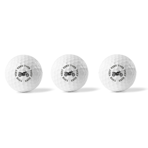 Motorcycle Golf Balls - Generic - Set of 3 - APPROVAL