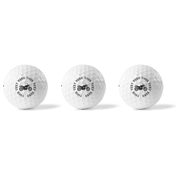 Motorcycle Golf Balls - Titleist - Set of 3 - APPROVAL