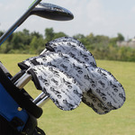 Motorcycle Golf Club Iron Cover - Set of 9 (Personalized)
