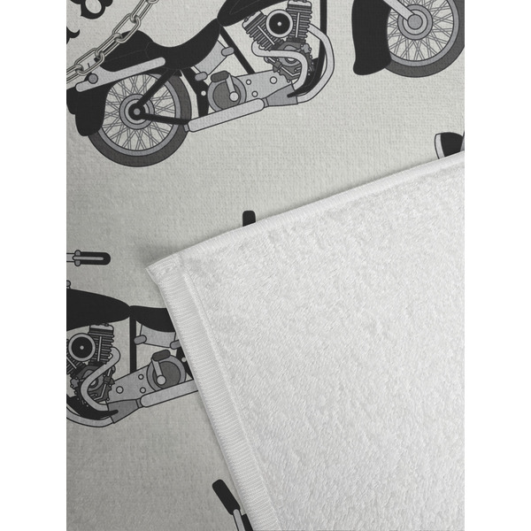 Motorcycle Golf Towel - Detail