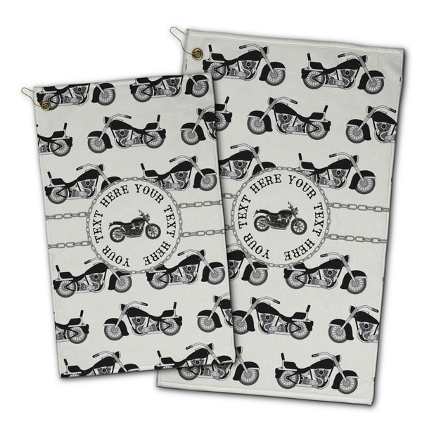 Motorcycle Golf Towel - PARENT (small and large)