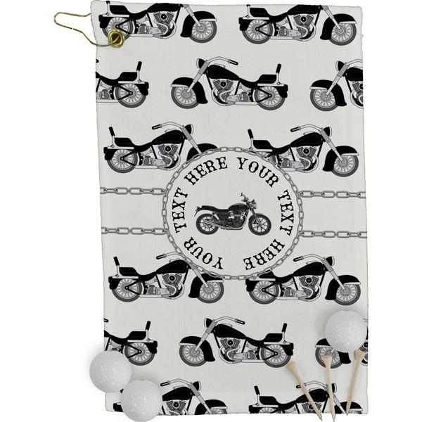 Motorcycle Golf Towel (Personalized)