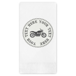 Motorcycle Guest Paper Towels - Full Color (Personalized)