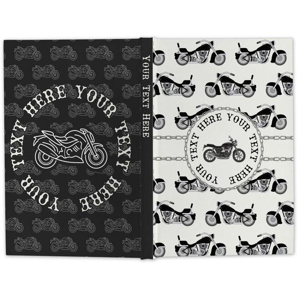 Motorcycle Hard Cover Journal - Apvl