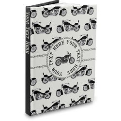 Motorcycle Hardbound Journal - 5.75" x 8" (Personalized)