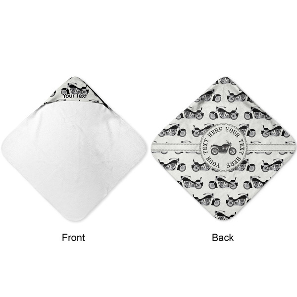Motorcycle Hooded Baby Towel- Approval