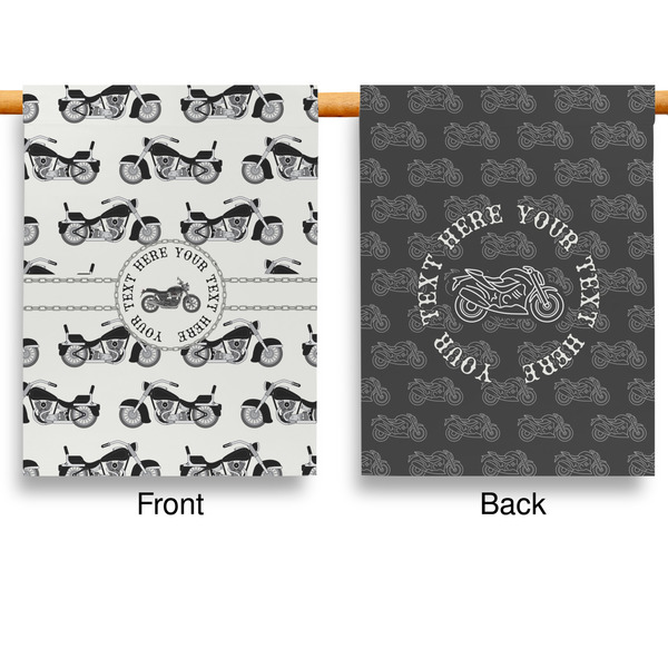 Motorcycle House Flags - Double Sided - APPROVAL