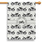 Motorcycle 28" House Flag (Personalized)