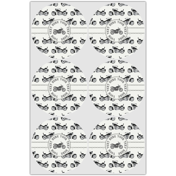 Motorcycle Icing Circle - Large - Set of 6