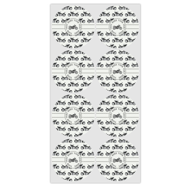 Motorcycle Icing Circle - Medium - Set of 8