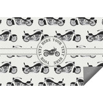 Motorcycle Indoor / Outdoor Rug - 6'x8' w/ Name or Text