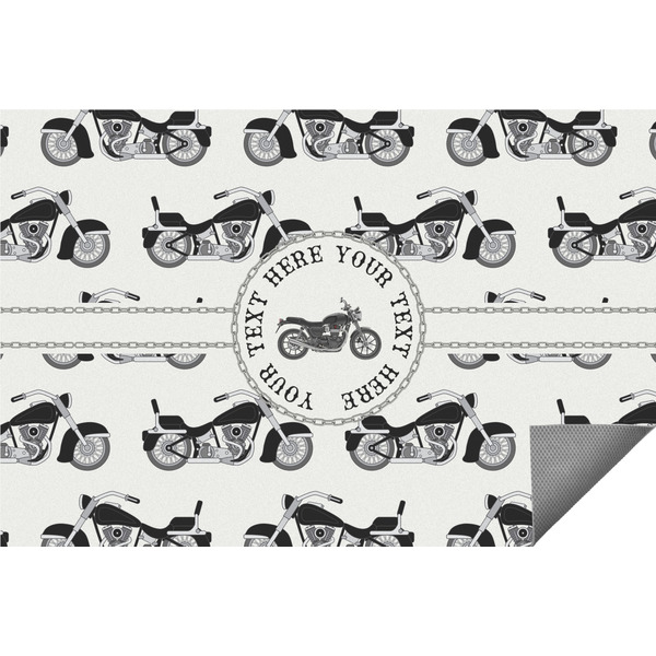 Custom Motorcycle Indoor / Outdoor Rug - 3'x5' (Personalized)