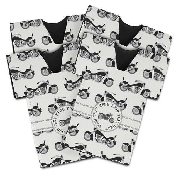 Motorcycle Jersey Bottle Cooler - Set of 4 - MAIN (flat)