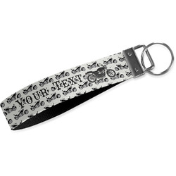 Motorcycle Webbing Keychain Fob - Small (Personalized)
