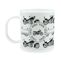 Motorcycle Plastic Kids Mug (Personalized)