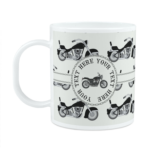 Custom Motorcycle Plastic Kids Mug (Personalized)