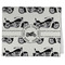 Motorcycle Kitchen Towel - Poly Cotton - Folded Half