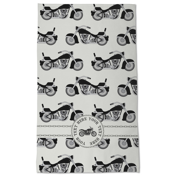 Motorcycle Kitchen Towel - Poly Cotton - Full Front