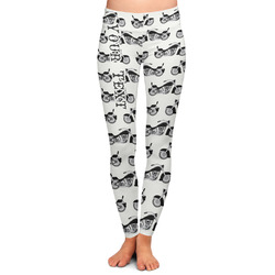 Motorcycle Ladies Leggings - Extra Large (Personalized)