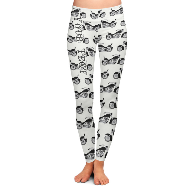Custom Motorcycle Ladies Leggings - Extra Large (Personalized)