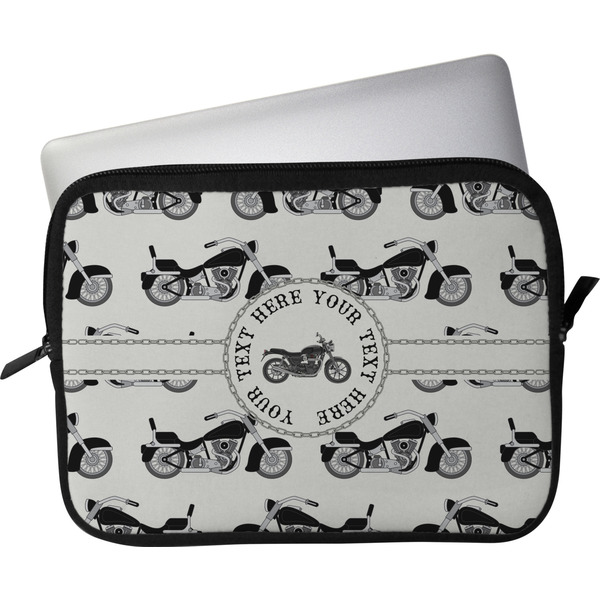 Custom Motorcycle Laptop Sleeve / Case - 15" (Personalized)