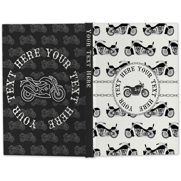 Motorcycle Large Hard Cover Journal - Apvl