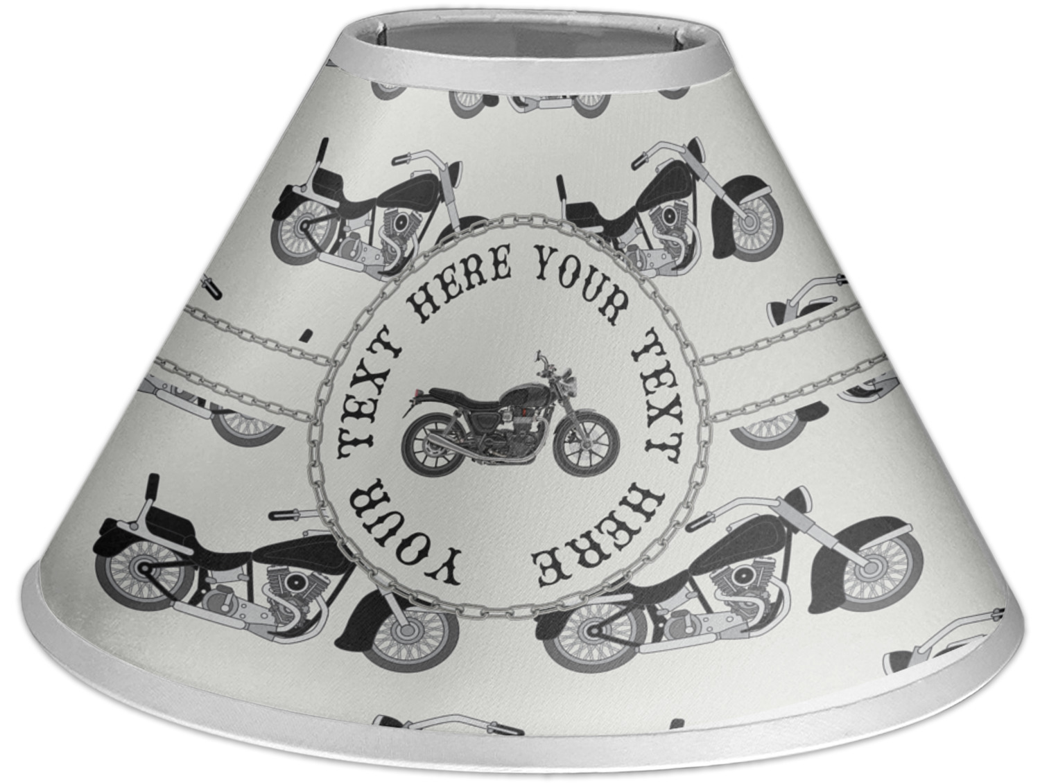 Motorcycle Coolie Lamp Shade (Personalized) YouCustomizeIt