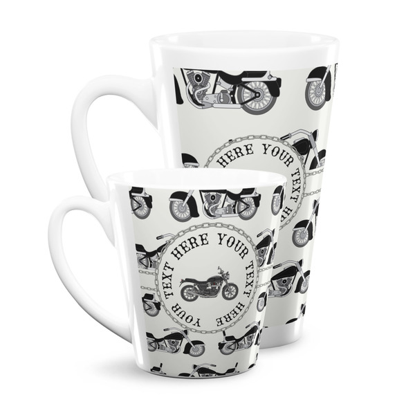 Motorcycle Latte Mugs Main