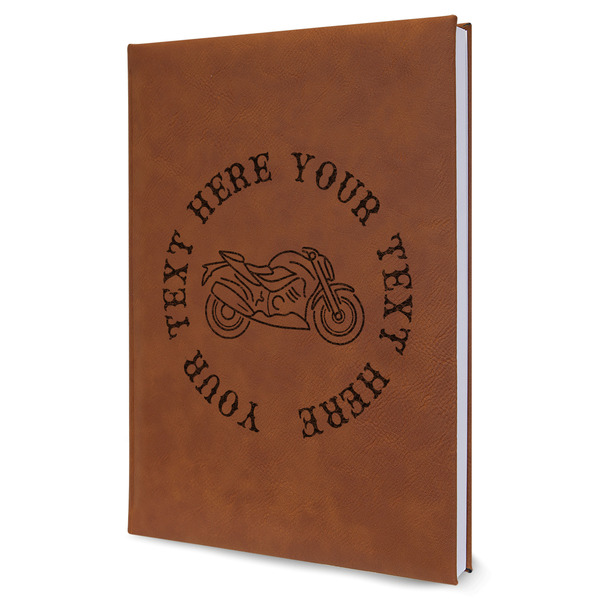 Custom Motorcycle Leather Sketchbook (Personalized)