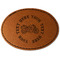 Motorcycle Leatherette Patches - Oval