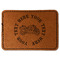 Motorcycle Faux Leather Iron On Patch - Rectangle (Personalized)