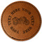 Motorcycle Leatherette Patches - Round