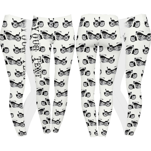 Motorcycle Leggings Turn Around - Apvl