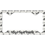 Motorcycle License Plate Frame - Style C (Personalized)