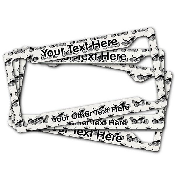 Motorcycle License Plate Frames - (PARENT MAIN)