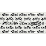 Motorcycle Front License Plate (Personalized)