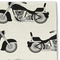 Motorcycle Linen Placemat - DETAIL