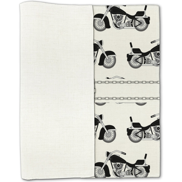 Motorcycle Linen Placemat - Folded Half