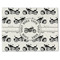 Motorcycle Single-Sided Linen Placemat - Single w/ Name or Text