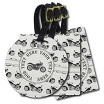 Motorcycle Plastic Luggage Tag (Personalized)