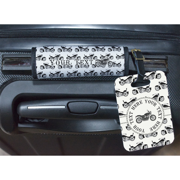 Motorcycle Luggage Wrap & Tag
