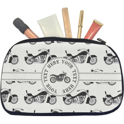 Motorcycle Makeup / Cosmetic Bag - Medium (Personalized)