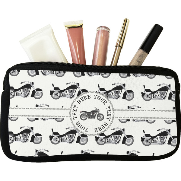 Custom Motorcycle Makeup / Cosmetic Bag - Small (Personalized)