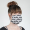 Motorcycle Mask - Quarter View on Girl