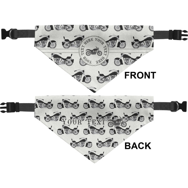 Motorcycle Medium Dog Bandana Approval
