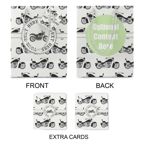 Motorcycle Medium Gift Bag - Approval