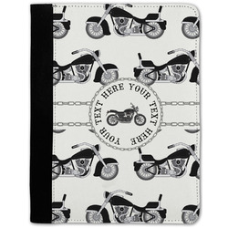 Motorcycle Notebook Padfolio - Medium w/ Name or Text