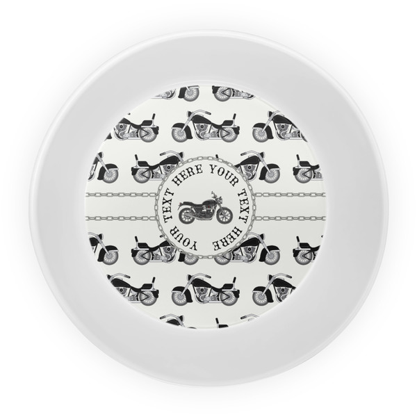Motorcycle Melamine Bowl - Center