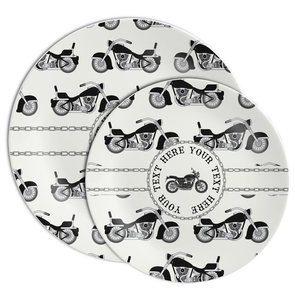 Motorcycle Melamine Plates - PARENT/MAIN