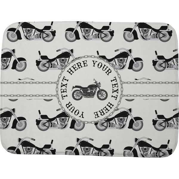 Motorcycle Memory Foam Bath Mat 48 X 36